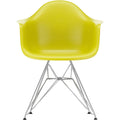 Eames Plastic Armchair Dar - 34 Mustard - Chrome Base - Matstolar - Charles & Ray Eames - Gul - Metall/plast