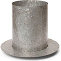 Thumbnail photo of Auran Potte - Urtepotte - Medium - Galvanized - W32.5 X D32.5 X H26.6 Cm