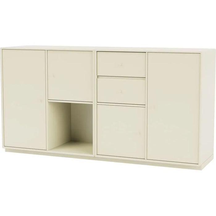 Photo of Couple Sideboard - Plinth H3 Cm - Vanilla - Sideboards - White - Mdf