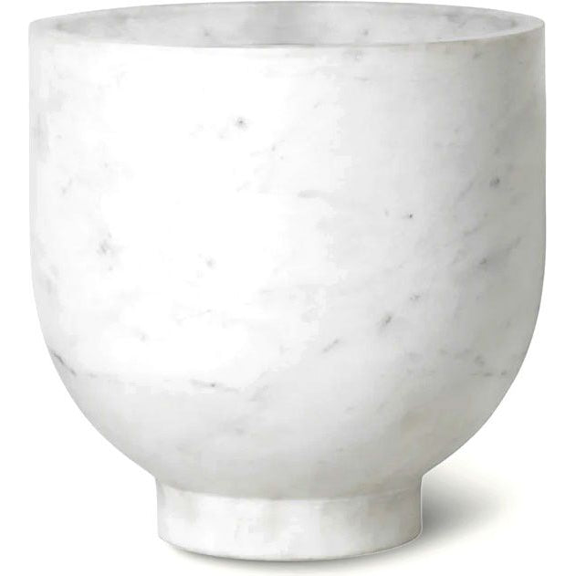 Photo of Alza Champagne Cooler - Skål - White Marble - Ø23 X H23 Cm