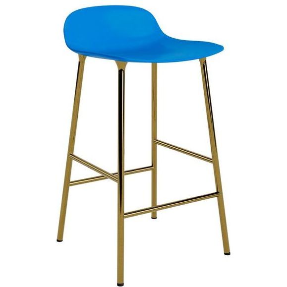 Photo of Form Bar Stool 65 Cm Brass
