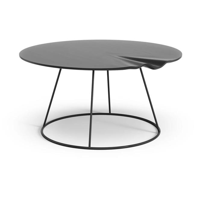 Photo of Breeze Table With Wave Ø80 Cm