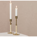 Duca Candleholder Polished Brass - Candlesticks & Candle Holders - Krøyer-sætter-lassen - Gold
