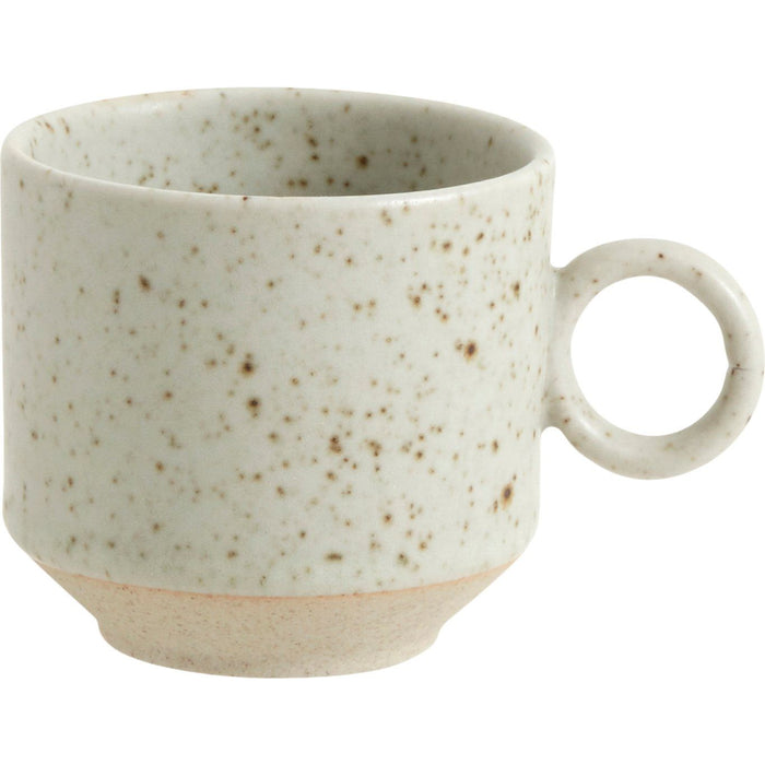 Photo of Grained Espresso Mug Sand Set of 4 Pieces