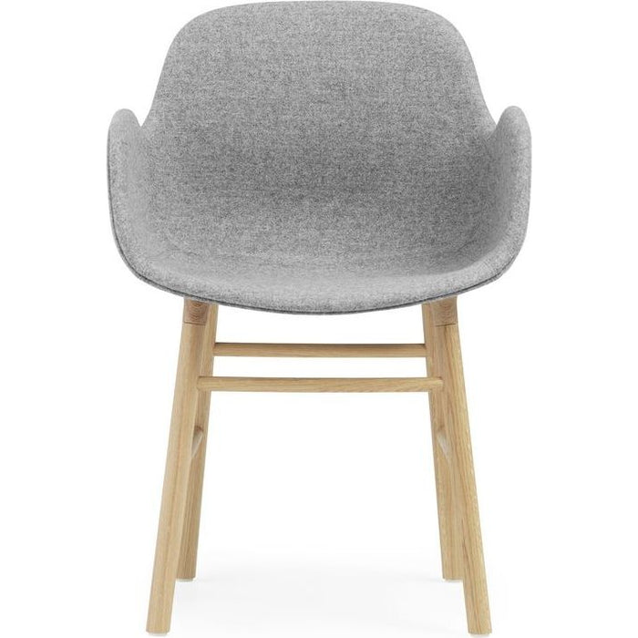 Photo of Form Armchair Wood - Full Upholstery