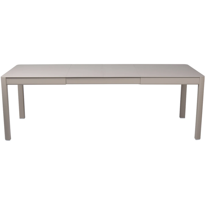 Photo of Ribambelle Table With 2 Extensions, Nutmeg - Matbord Utomhus - Beige - Metall