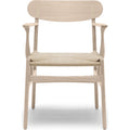 Thumbnail photo of Carl Hansen - Ch26, White Oiled Oak, Natural Braided Paper String - Dining Chairs - Hans J. Wegner - Wood