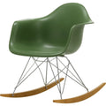Thumbnail photo of Eames Plastic Armchair Rar - 48 Forest - Chrome Base - Golden Maple - Dining Chairs - Metal/wood/plastic