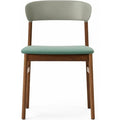 Thumbnail photo of Herit Stol / Polstret - Spisebordsstol - Dusty Green (synergy) - L: 50 X D: 51 X H: 78,5 X Sh: 45 Cm