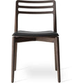 Thumbnail photo of Vipp481 Cabin Stol Dark Oak-black Leather