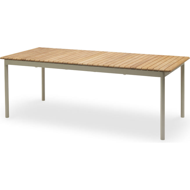 Photo of Pelagus Table Light Ivory - Matbord Utomhus - Note Design Studio - Beige - Metal/Steel