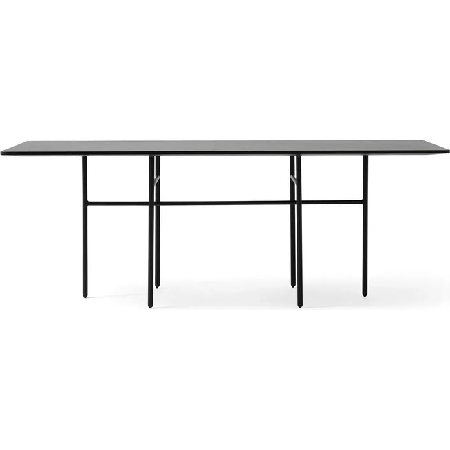 Photo of Snaregade Dining Table Rectangular, Oak Table Top - Matbord - Norm Architects - Svart - Metall/trä