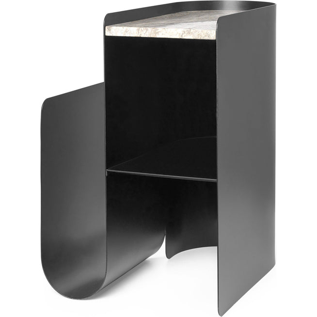 Photo of Vault Side Table - Sidebord - Black - W40,2 X D33,4 X H50 Cm