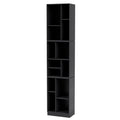 Thumbnail photo of Loom Slim Bookcase, Plinth H7 Cm - Anthracite - Bokhyllor - Peter J. Lassen - Svart - Mdf