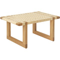 Thumbnail photo of Bm0488s Bench Oiled Oak Stand Rattan