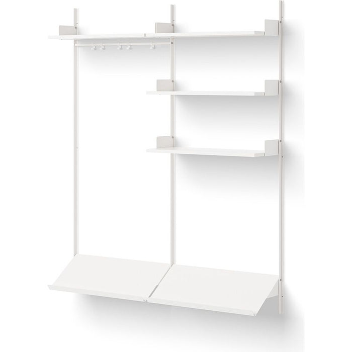 Photo of New Works Wardrobe Shelf 3 - Reolsystem - White / White - H190 X W163,5 X D35,5 Cm