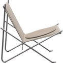 Pk4 Lounge Chair With Cushion Stainless