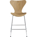 3187 Sjuan - Beech veneer - Bar stools - Wood-coloured - Metal/wood