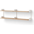 Thumbnail photo of New Works Chamber Shelf - Reolsystem - White / White - H46 X W163.5 X D30.5 Cm