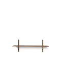 Thumbnail photo of Sector Shelf - Hylde - Røget Eg/messing - S/w - W: 87 X D: 26,1 X H: 34 Cm