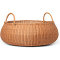 Thumbnail photo of Braided Basket - Low - Kurv - Natural - Ø: 60 X H: 32 Cm