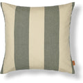 Thumbnail photo of Strand Outdoor Cushion Cover  - Pudebetræk - Dark Lichen/parchme - W50 X D1 X H50 Cm