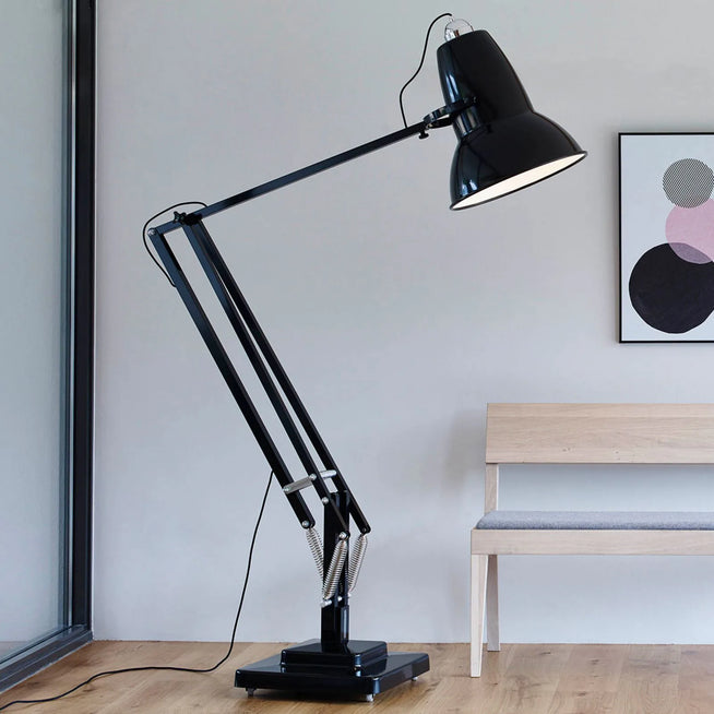 Photo of Original 1227 Giant Floor Lamp Jet Black (glossy) - Shade lamps