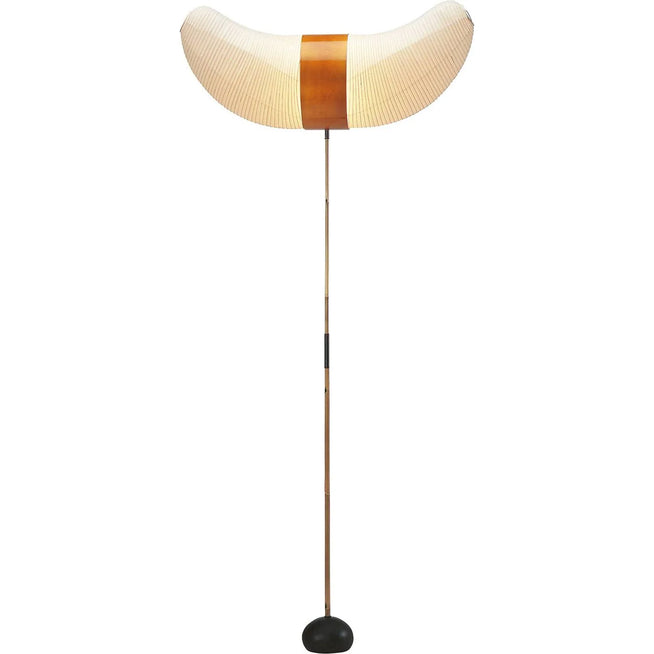 Photo of Akari Bb3-33s - Shade lamps - Isamu Noguchi - Wood-coloured, white