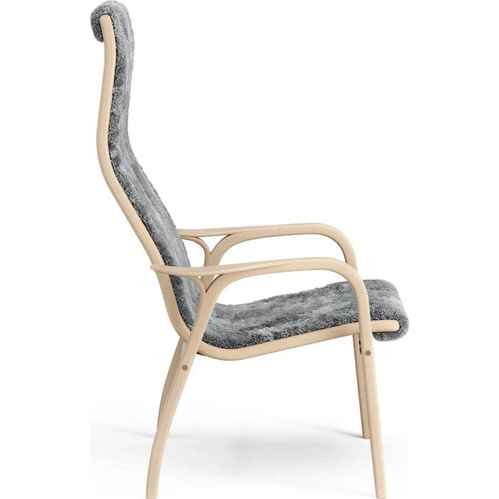 Photo of Lamino Arm Chair Laquered Beech/Sheep Skin