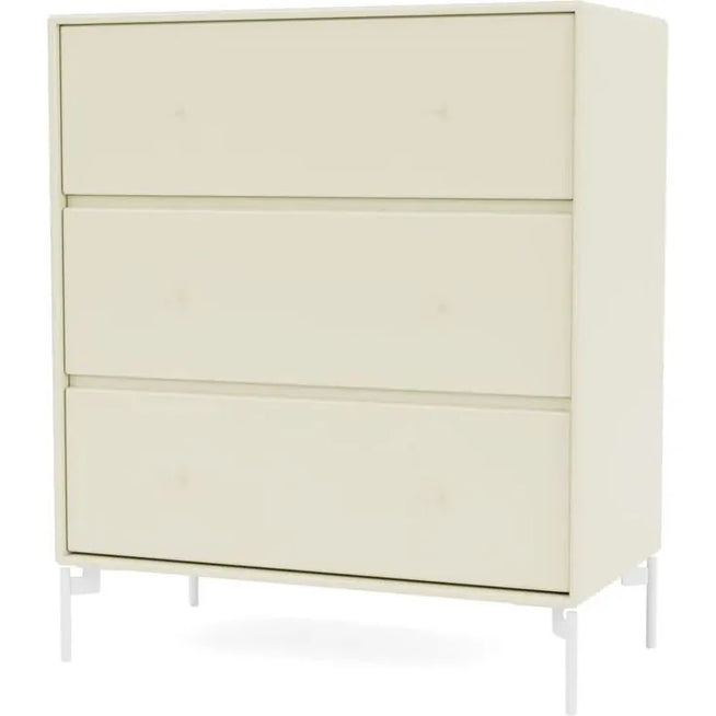 Photo of Carry Dresser - Vanilla / Snow Legs - Dressers - White - Wood
