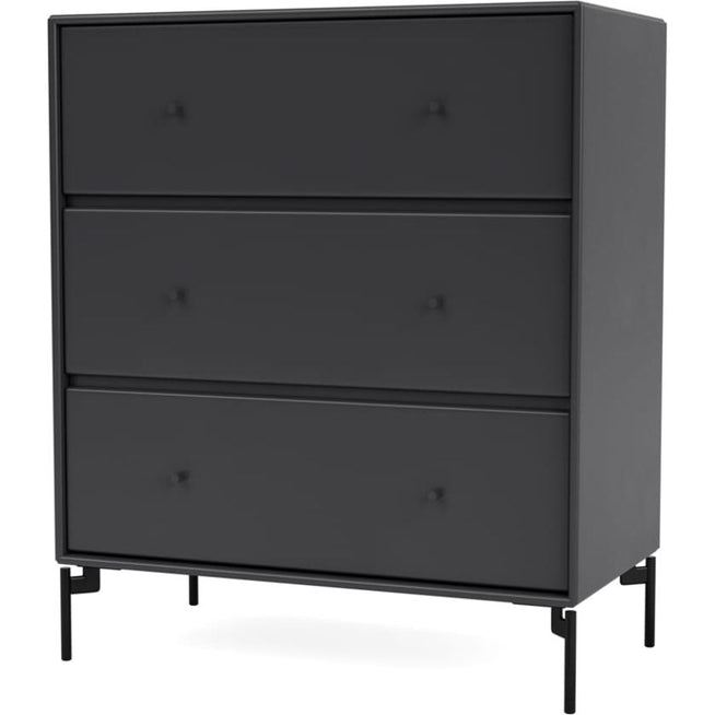 Photo of Carry Dresser - Anthracite / Black Legs - Dressers - Peter J. Lassen - Black - Wood