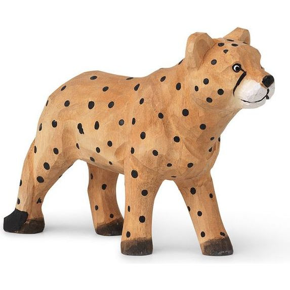 Photo of Animal Hand-carved - Legetøj - Cheetah - B5 X H11,5 X D15,5 Cm