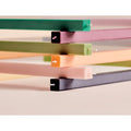 Thumbnail photo of Square Candle 4 pcs. - pastel