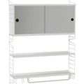 Thumbnail photo of String Wall Rack 50x20, White, 2-pack - Shelving - Nils Strinning - White - Metal