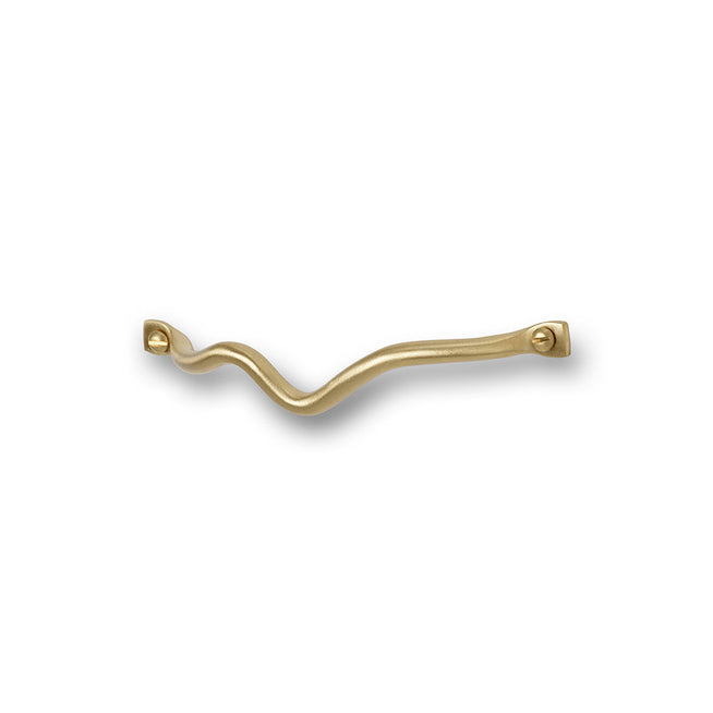 Photo of Curvature - Handle - Greb - Brass - W14,2 X H2,24 X D3,2 Cm