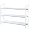 Thumbnail photo of String Pocket White - Wall shelves - Nils Strinning - Wood-coloured, white - Metal/wood