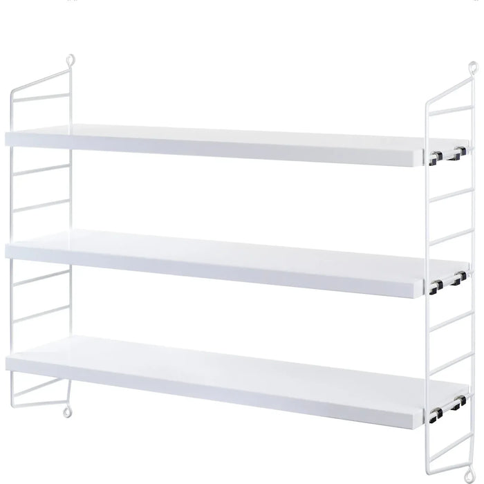 Photo of String Pocket White - Wall shelves - Nils Strinning - Wood-coloured, white - Metal/wood