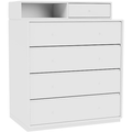 Thumbnail photo of Keep Chest Of Drawers, Plinth H3 Cm - New White - Byråer - Peter J. Lassen - Vit - Trä