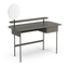Luna Desk With Drawer, Shelf And Mirror Oak