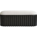 Thumbnail photo of Tribu Bench Linen Coffee-white Chalk