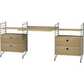 Thumbnail photo of String Headboard 85, Black, 2-pack - Shelving - Nils Strinning - Black - Metal