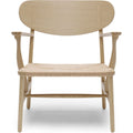 Thumbnail photo of Carl Hansen - Ch22,soaped Oak, Natural Braided Paper Cord - Armchairs - Hans J. Wegner - Wood-coloured - Natural materials/wood