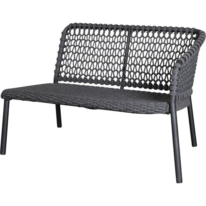 Photo of Ocean Module Sofa U. Hynder - Havesofa - 2-pers. Sofa/Ventrestra Modul - Soft Rope - W113 x D85 x H73 cm