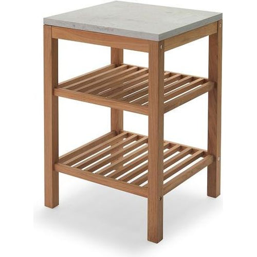 Photo of Pantry Module 1 - Small Tables & Side Tables Outdoor - Maria Zachariae - Green, Wood - Metal/Wood