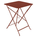 Thumbnail photo of Bistro Table 57 x 57 cm, Red Ochre - Garden Table - Red - Metal