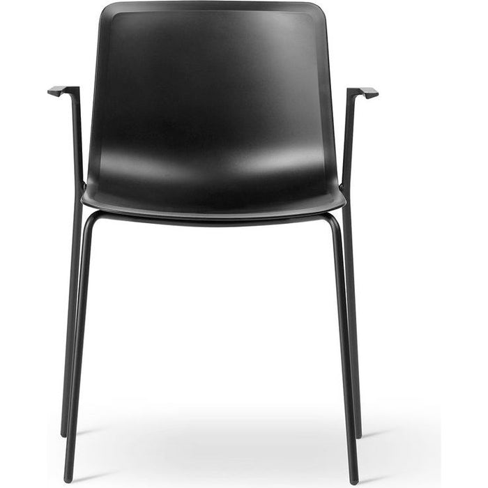 Photo of Pato 4 Leg Armchair 4210 By Welling/Ludvik - Dining Chair - Black - W57 X D52 X H79 X Sh46,5 Cm