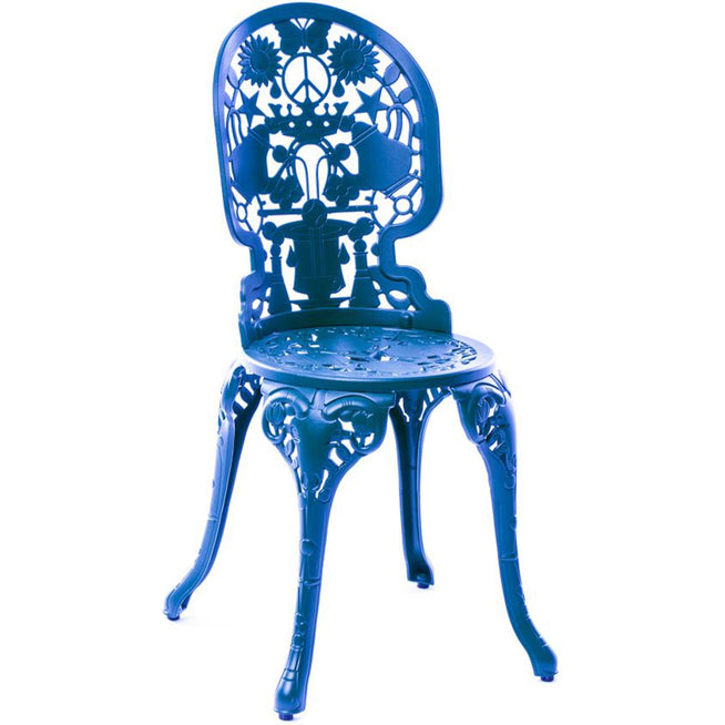 Photo of Industrial Collection Chair Sky Blue - 18686_blu