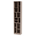 Thumbnail photo of Loom Slim Bookcase, Plinth H7 Cm - Mushroom - Bokhyllor - Peter J. Lassen - Beige - Mdf