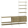 Thumbnail photo of String Floorboard 200, White, 2-pack - Shelving - Nils Strinning - White - Metal
