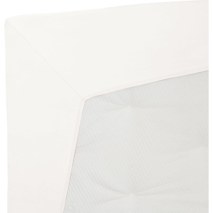Photo of Naked Fitted Sheet Single 90x200 Ogland White - Fitted Sheet - Emma Hedberg - White